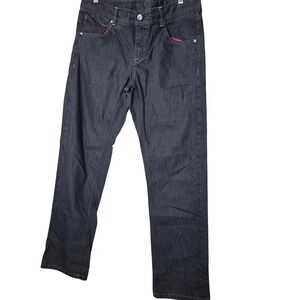 Athleta Frontier Jeans dark wash womens‎ size 12